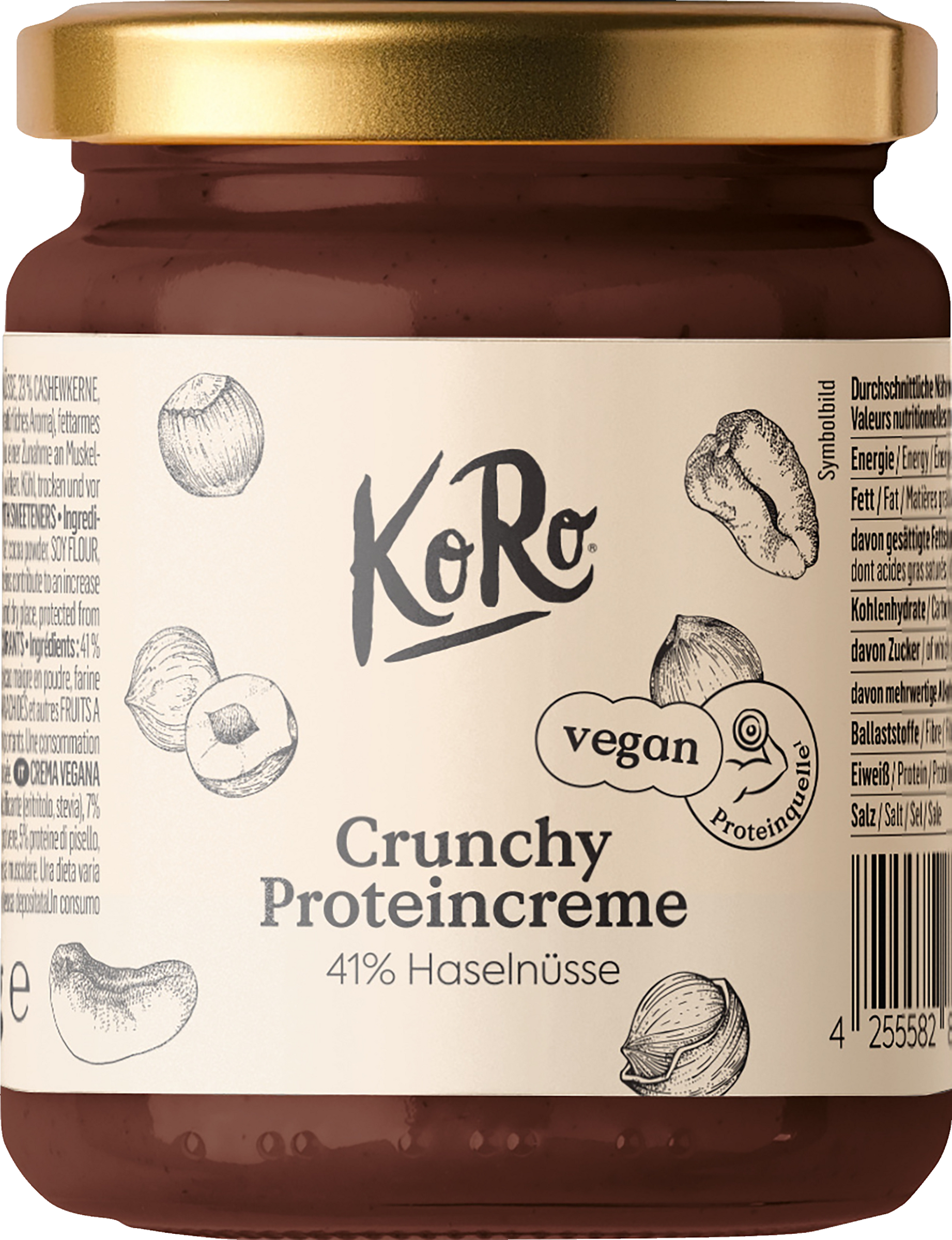 KoRo Vegan Crunchy Protein Cream