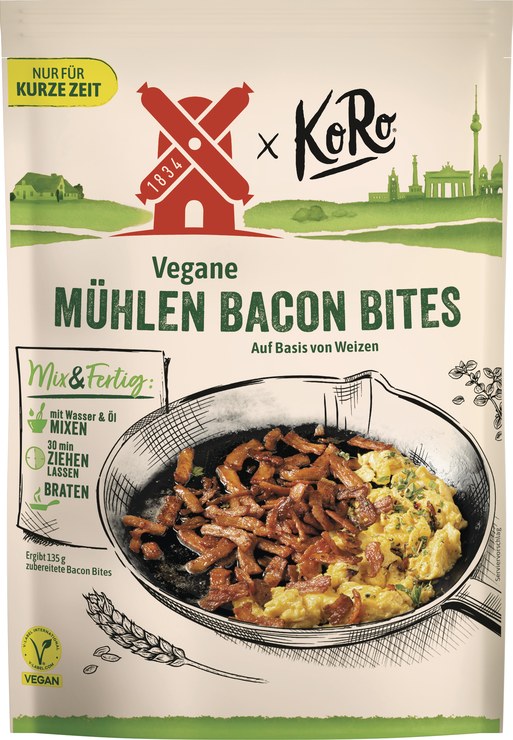 KoRo Vegan Mills Bacon Bites
