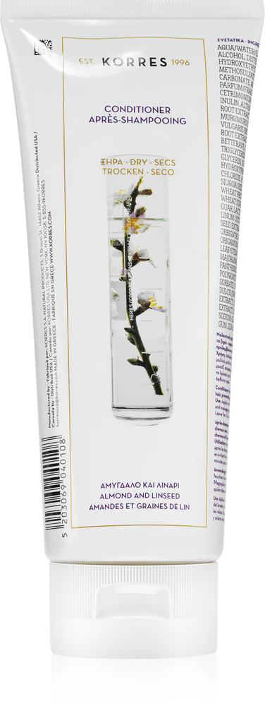 Korres Almond & Linseed Conditioner for dry and brittle hair