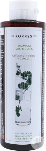 Korres Aloe And Dittany Aloe And Diktam Shampoo For Normal Hair Bottle 250ml