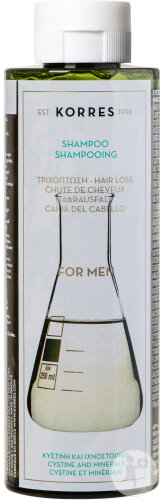 Korres Anti-Hair Loss Shampoo Man Cystine And Minerals Bottle 250ml