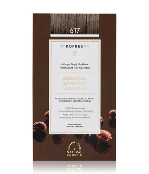 KORRES Argan Oil Advanced Hair Color / Dark Blonde Beige 6.17