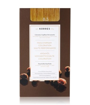 KORRES Argan Oil Advanced Hair Color Golden Honey Light Blonde / Honey Blonde 8.3