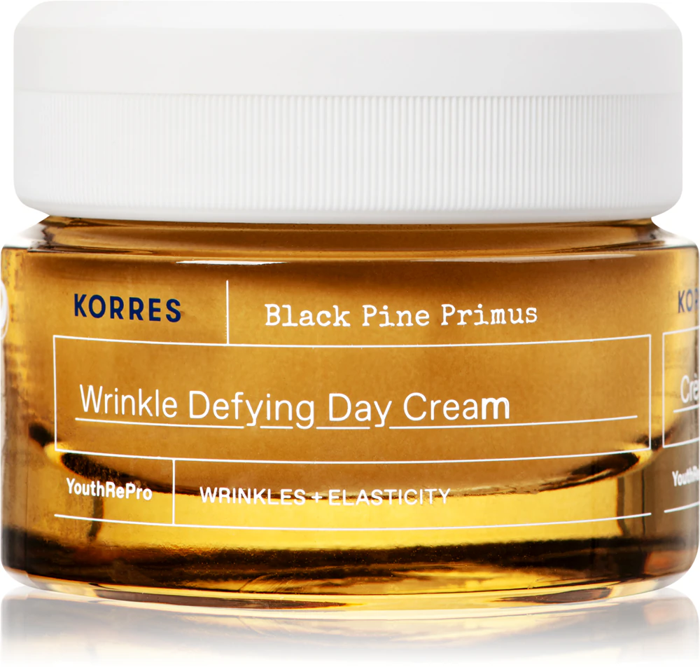 Korres Black Pine Primus hydrating day cream against the signs of aging