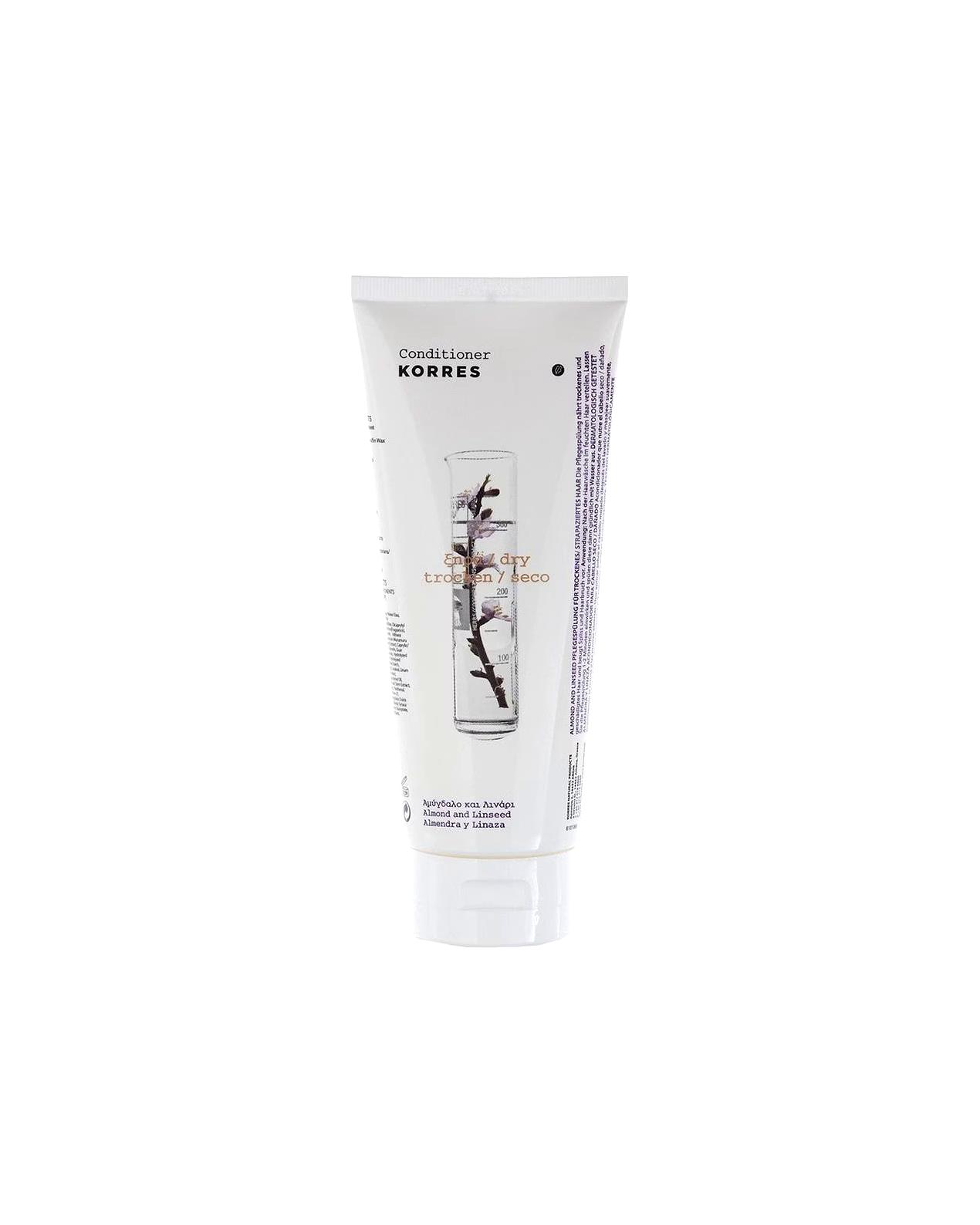 KORRES Conditioner Almond & Linseed Conditioner for dry, damaged hair