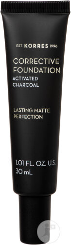 Korres Corrective Foundation Charbon Actif Acf1 Tube 30ml