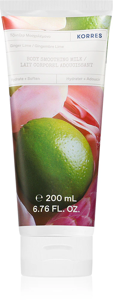 Korres Ginger Lime nourishing body milk