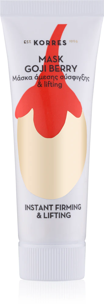Korres Goji Berry lifting and firming mask with immediate effect