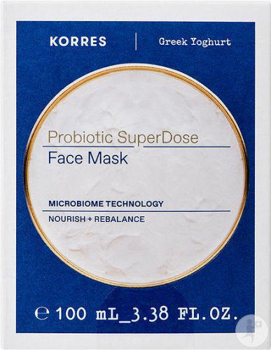 Korres Greek Yoghurt Hydra-Biome face mask jar 100ml