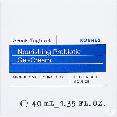 Korres Greek Yoghurt Probiotic Nourishing Gel Cream Normal and Mixed Skin Jar 40ml