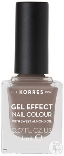 Korres Km Gel Effect Nail Polish 95 Stone Gray 11ml
