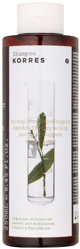Korres Laurel & Echinacea anti-dandruff shampoo for dry skin