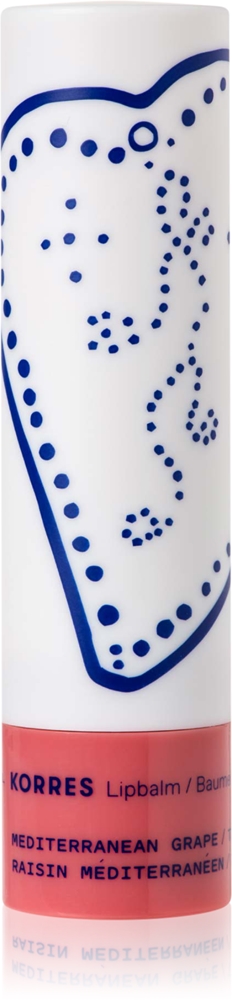 Korres Mediterranean Grape lip tint balm with moisturizing effect