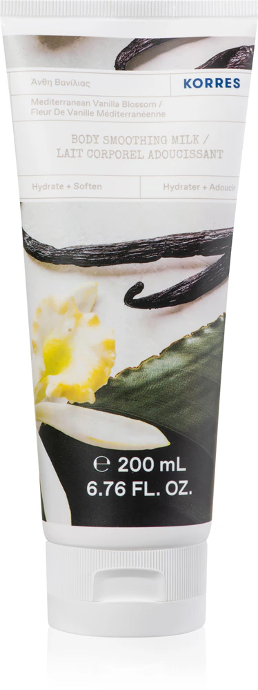 Korres Mediterranean Vanilla Blossom moisturizing body lotion with almond oil 200ml