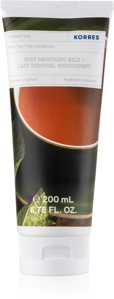 Korres Mint Tea moisturizing body lotion with a calming effect