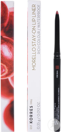 Korres Morello Stay-On Lipliner Waterproof 03 Wine Red 0.35g