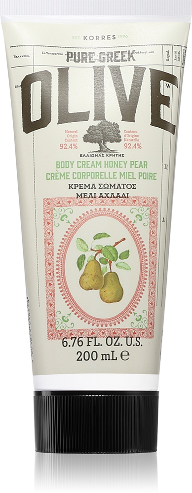 Korres Pure Greek Olive & Honey Pear Nourishing Body Cream