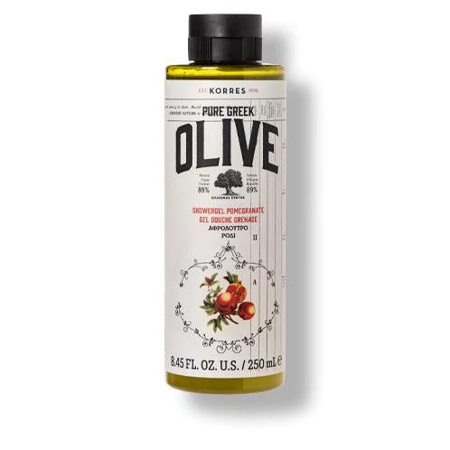 KORRES Pure Greek Olive & Pomegranate Shower Gel 250 ml