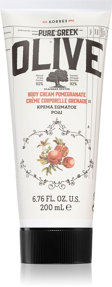 Korres Pure Greek Olive & Pomegranate moisturizing body lotion