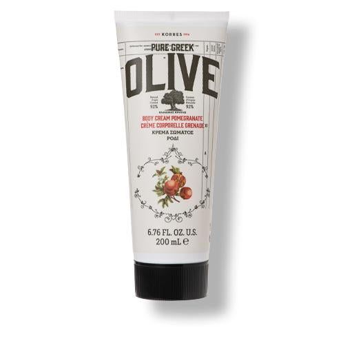 KORRES Pure Greek Olive & Pomegranate Body Cream 200 ml