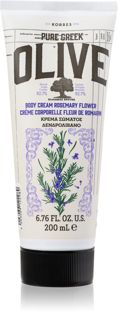 Korres Pure Greek Olive & Rosemary Flower Hydrating Body Cream with Olive Oil