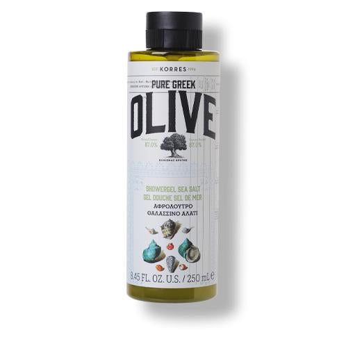 KORRES Pure Greek Olive & Sea Salt shower gel 250 ml