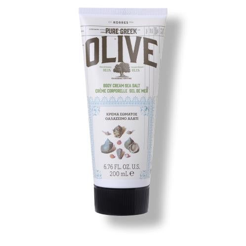 KORRES Pure Greek Olive & Sea Salt Body Cream 200 ml