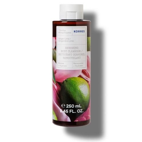 KORRES Revitalizing Shower Gel Ginger Lime 250 ml