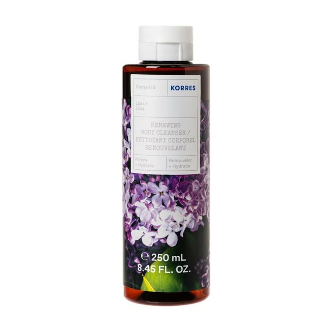 KORRES Revitalizing Shower Gel Lilac 250 ml