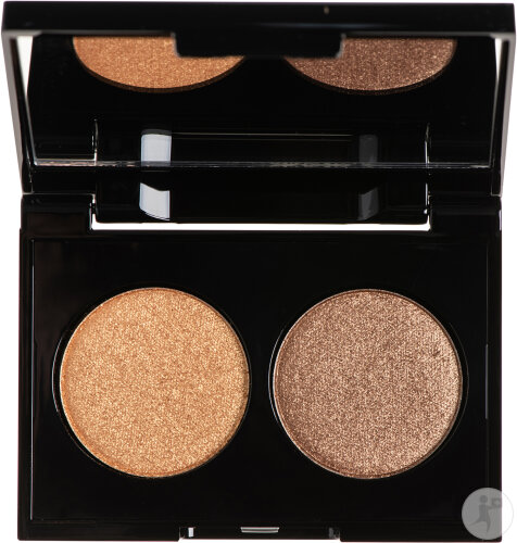 Korres Volcanic Minerals Velvet Dual Eyeshadow Golden Amber 28 Tin 3g
