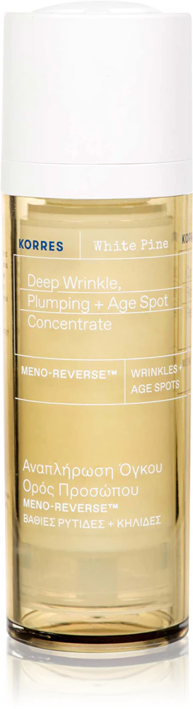 Korres White Pine Meno-Reverse™ anti-wrinkle serum for a perfect complexion