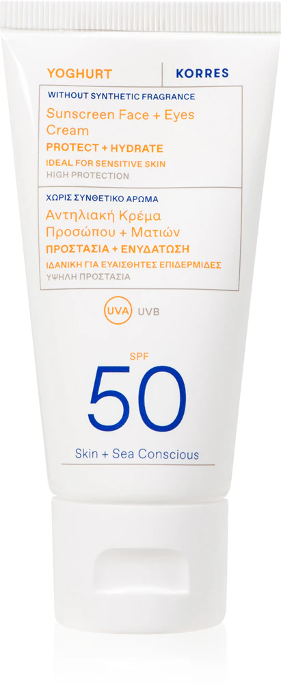 Korres Yoghurt protective cream for the face and eye areas