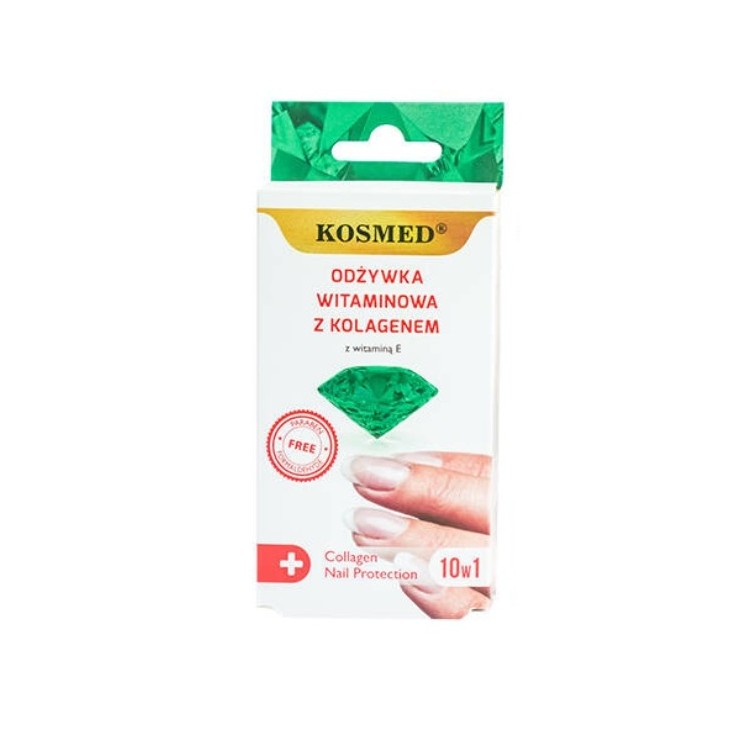 Kosmed Vitamin Nail Conditioner with Collagen 10 in 1 10 ml