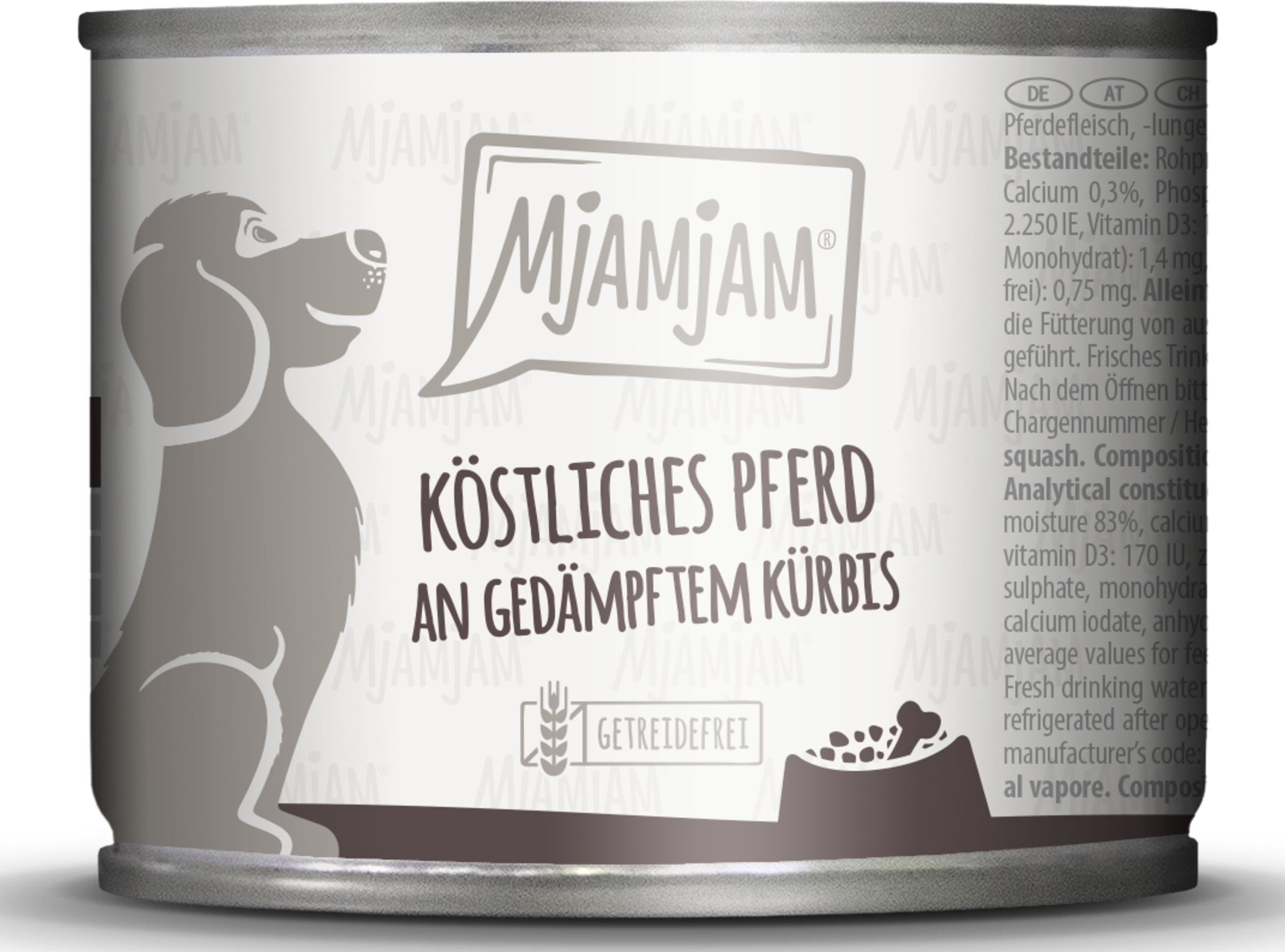 MjAMjAM Delicious horse with steamed pumpkin 200g