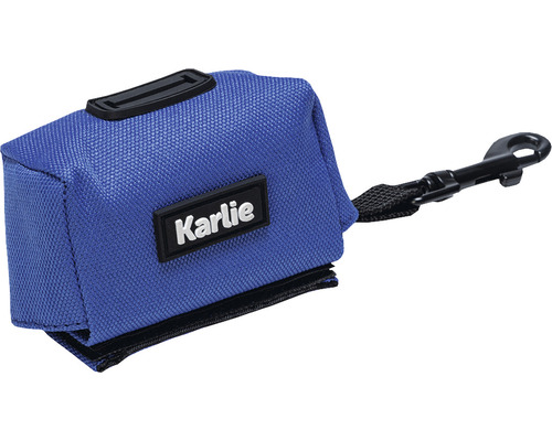 Karlie nylon poop bag 7.5 x 3.5 x 4 cm blue