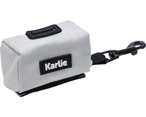Karlie nylon poop bag 7.5 x 3.5 x 4 cm gray