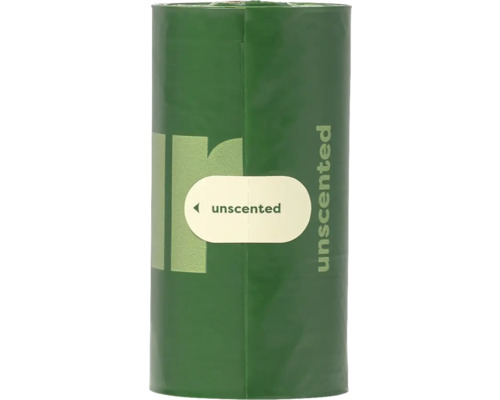 Poop bag refill pack earth rated 15 pieces approx. 33 x 22 cm