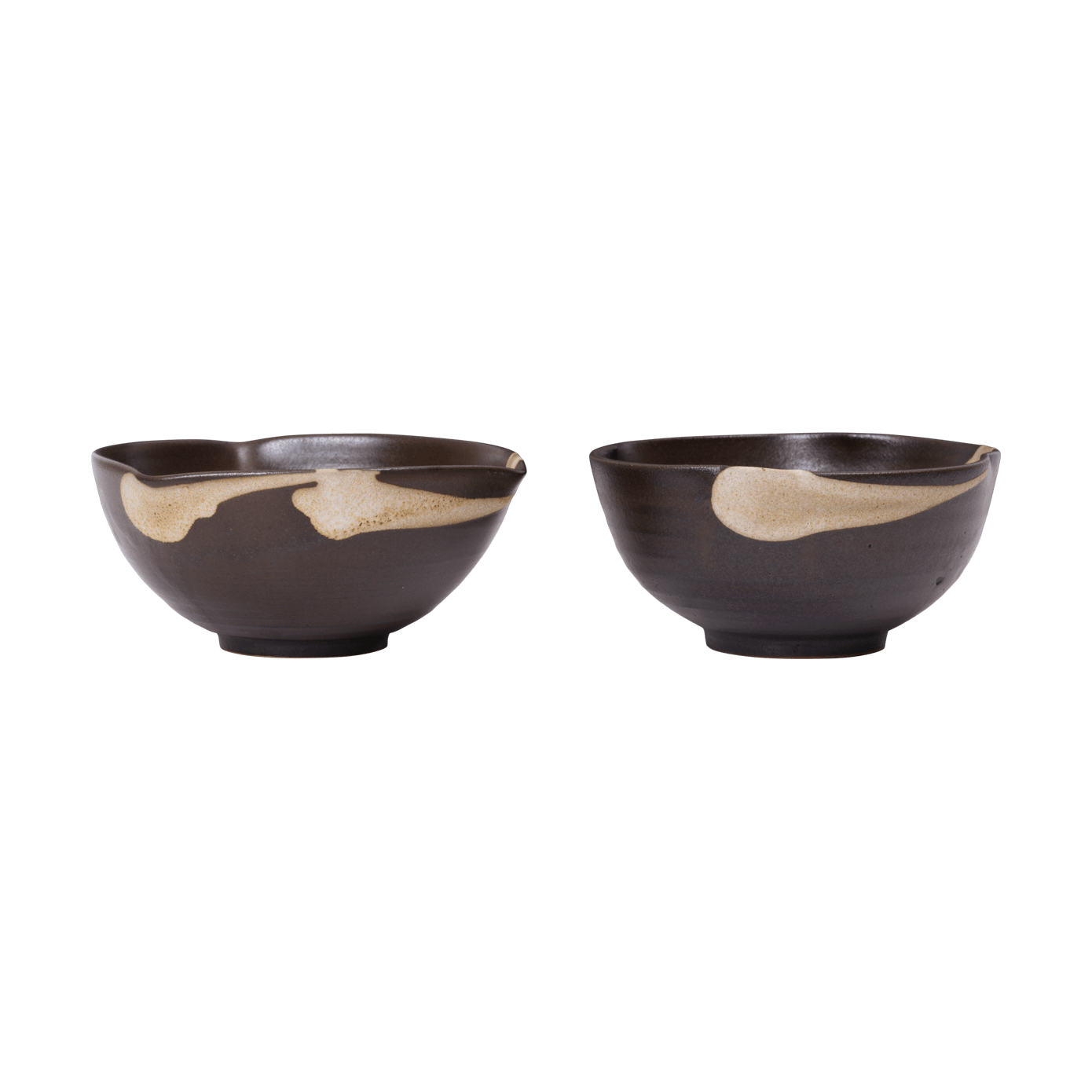 Ferm Living Koyo Bowl 2-pack, Brown