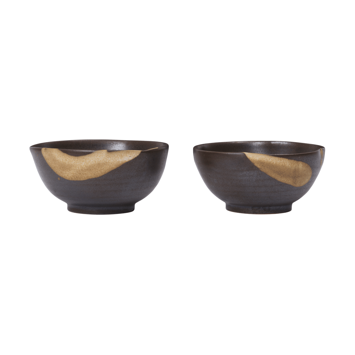Ferm Living Koyo Bowl 2-pack, Brown
