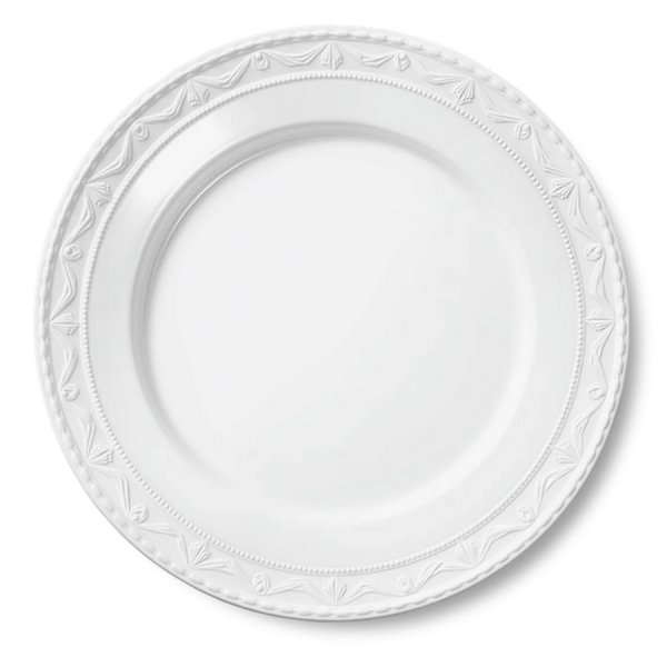 KPM gourmet plate Kurland Blanc Nouveau (30cm)