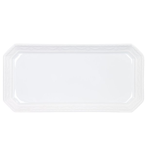 KPM King Cake Plate Kurland Blanc Nouveau