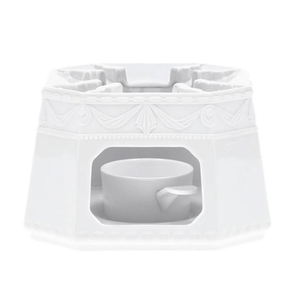 KPM warmer with pans Kurland Blanc Nouveau