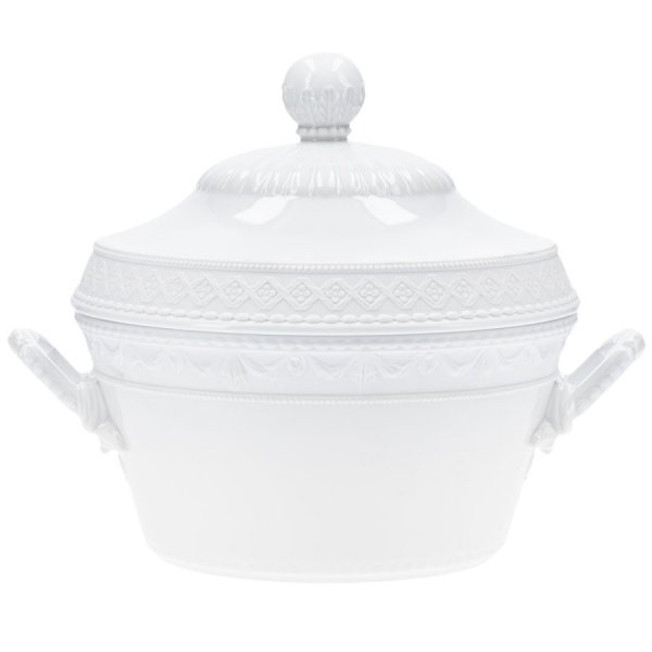KPM tureen with lid Kurland Blanc Nouveau