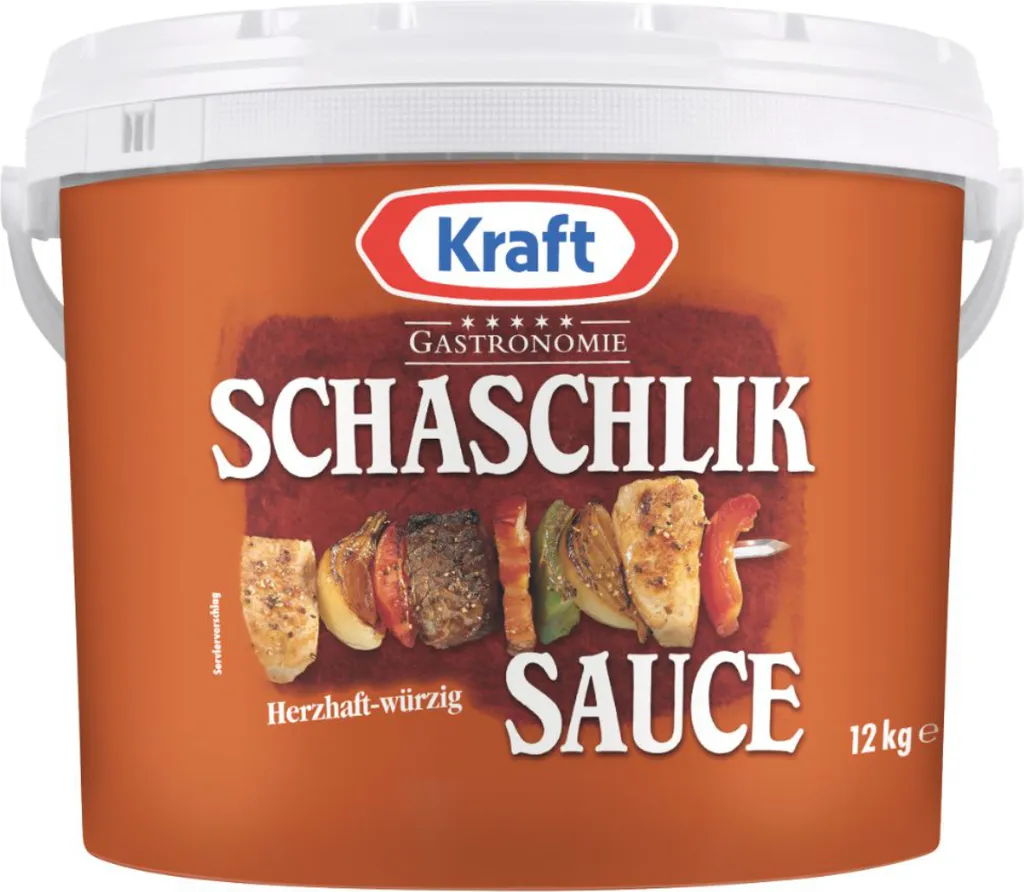 HEINZ Kraft Shashlik Sauce hearty spicy sauce in a bucket 12000g