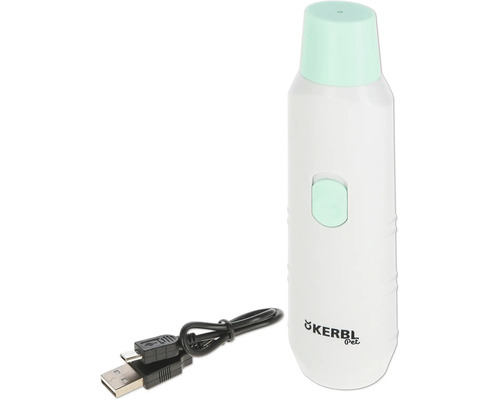 KERBL Nail Grinder, Cordless, White, 15.5 x 3.5 x 2.5 cm
