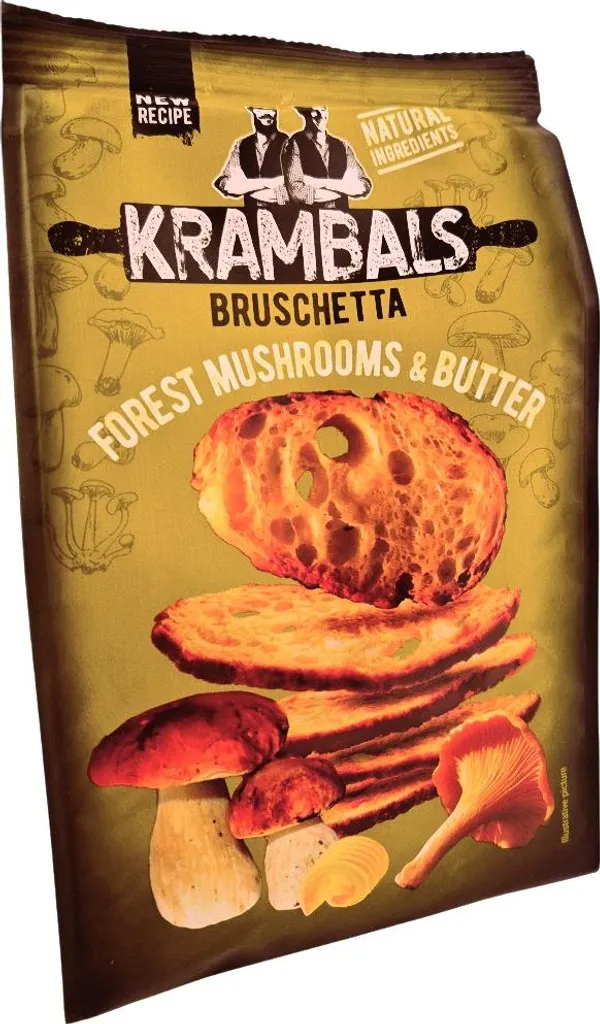 Nordthy Krambals Bruschetta Forest Mushrooms & Butter 70g