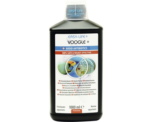 Disease prophylaxis Easy Life Voogle 1000 ml, prevent fish diseases without antibiotics, strengthens the immune system, defense against pathogens