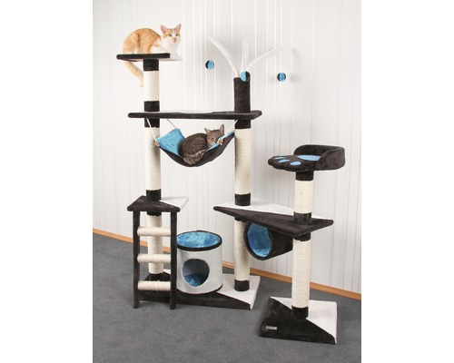 Kerbl Scratching post Creativ 110x38x150 cm black and white