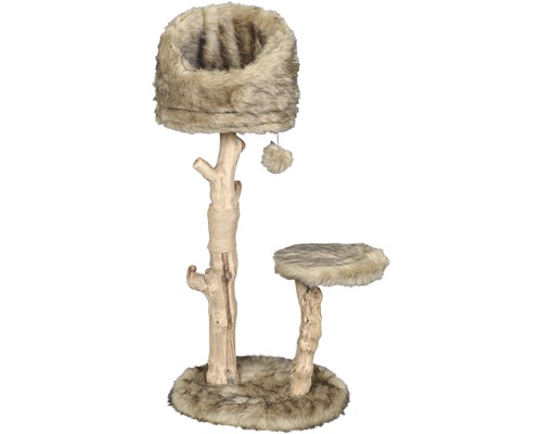 Hornbach Sunny scratching post including play ball 50 x 40 x 109 cm beige