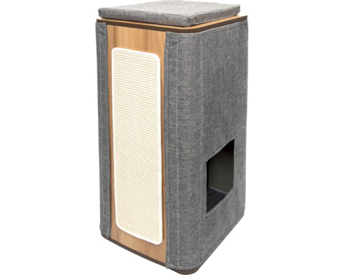 Catit Scratching post Vesper Cubo Tower greyLounge tower with 3 levels
